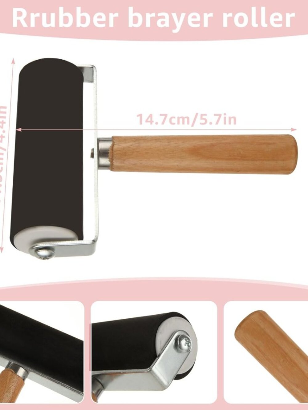 10 Pack Rubber Stamp Making Kit - Block Printing Kit，Linoleum Carving Tools with - Picture 6 of 7